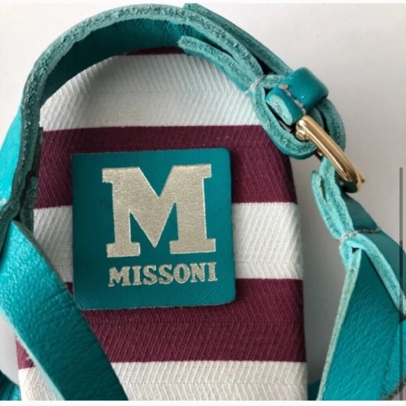 Missoni Thong Flat Sandals Size 7 - Picture 3 of 6